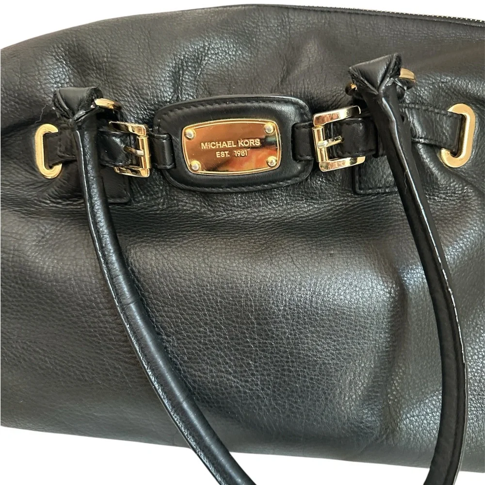 Michael Kors Weekender Pebbled Leather Handbag/Travel Bag - Picture 5 of 6